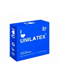 Классические презервативы Unilatex Natural Plain - 3 шт. - Unilatex - купить с доставкой в Братске