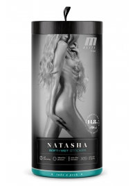 Мастурбатор-вагина с вибрацией Soft   Wet Natasha Realistic Beige Masturbator - Blush Novelties - в Братске купить с доставкой