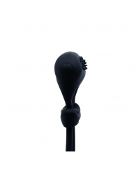 Чёрное лассо на пенис с вибрацией - Baile - в Братске купить с доставкой