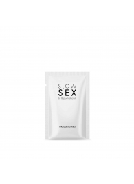 Полоски для орального секса Slow Sex Oral Sex Strips - 7 шт. - Bijoux Indiscrets - купить с доставкой в Братске