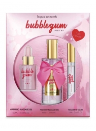 Набор средств для массажа и ласк Bubblegum Play Kit - Bijoux Indiscrets - купить с доставкой в Братске