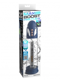 Синяя вакуумная автоматическая помпа Max Boost Pro Flow - Pipedream - в Братске купить с доставкой