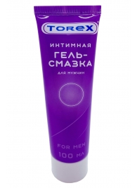 Гель-смазка на водной основе For Men - 100 мл. - Torex - купить с доставкой в Братске