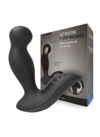 Черный вибромассажер простаты 3,5’’ P-spot Massager - 12,5 см. - Erokay - в Братске купить с доставкой