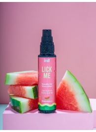 Гель Lick Me с согревающим эффектом и ароматом арбуза - 50 мл. - INTT - купить с доставкой в Братске