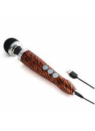 Беспроводной wand-вибратор Doxy Die Cast 3R с тигровым принтом на рукояти - 28 см. - Doxy в Братске Беспроводной wand-вибратор Doxy Die Cast 3R с тигровым принтом на рукояти - 28 см. - Doxy