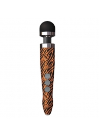 Беспроводной wand-вибратор Doxy Die Cast 3R с тигровым принтом на рукояти - 28 см. - Doxy в Братске Беспроводной wand-вибратор Doxy Die Cast 3R с тигровым принтом на рукояти - 28 см. - Doxy