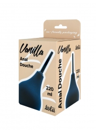 Черный анальный душ Anal Douche L - Lola Games - купить с доставкой в Братске