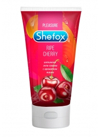 Интимная гель-смазка Shefox «Спелая вишня» - 50 мл. - Shefox - купить с доставкой в Братске