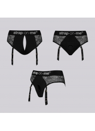 Трусики для фиксации насадок Strap-on-me Harness Lingerie Diva XS - Strap-on-me - купить с доставкой в Братске
