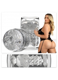 Прозрачный двусторонний мастурбатор Fleshlight Quickshot Mia Malkova - Fleshlight - в Братске купить с доставкой