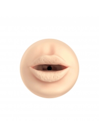 Телесный мастурбатор-ротик Feel Stroker Mouth - Kiiroo - в Братске купить с доставкой