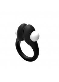 Черное эрекционное кольцо Zippy Vibrating Ring With Bullet - Adrien Lastic - в Братске купить с доставкой
