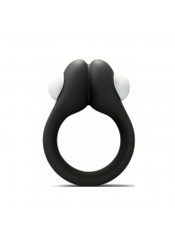 Черное эрекционное кольцо Zippy Vibrating Ring With Bullet - Adrien Lastic - в Братске купить с доставкой