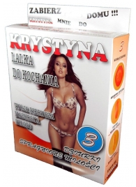 Надувная секс-кукла Krystyna - Boys of Toys - в Братске купить с доставкой