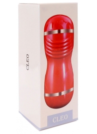 Двусторонний мастурбатор в колбе Cleo - вагина и ротик - Boys of Toys - в Братске купить с доставкой