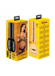 Мастурбатор-ротик Kiiroo Feel Victoria Mouth - Kiiroo - в Братске купить с доставкой