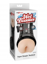 Мастурбатор-анус в колбе Super Banging Butthole - Pipedream - в Братске купить с доставкой