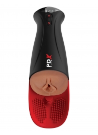 Мастурбатор-вагина в колбе с вибрацией Fuck-O-Matic Pro XL - Pipedream - в Братске купить с доставкой