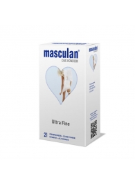 Особо тонкие презервативы Masculan Ultra Fine - 21 шт. - Masculan - купить с доставкой в Братске