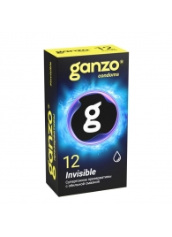 Супертонкие презервативы Ganzo Invisible - 12 шт. - Ganzo - купить с доставкой в Братске