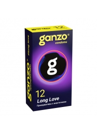 Презервативы с анестетиком для продления удовольствия Ganzo Long Love - 12 шт. - Ganzo - купить с доставкой в Братске
