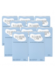 Набор из 10 упаковок ультратонких презервативов Pleasure Lab (по 12 шт.) - Pleasure Lab - купить с доставкой в Братске