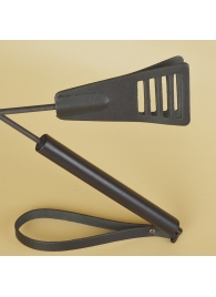 Черный кожаный стек «Сириус» - 60 см. - Sitabella - купить с доставкой в Братске