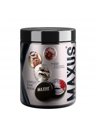 Черные утолщенные презервативы MAXUS Extra Strong с железным кейсом - 15 шт. - Maxus - купить с доставкой в Братске