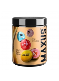 Точечные презервативы MAXUS 2000 Amazing Dots с железным кейсом - 15 шт. - Maxus - купить с доставкой в Братске
