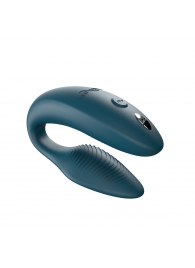 Зеленый вибратор для пар We-Vibe Sync 2 с пультом ДУ - We-vibe купить в Братске с доставкой в Orgasmix.ru Зеленый вибратор для пар We-Vibe Sync 2 с пультом ДУ - We-vibe
