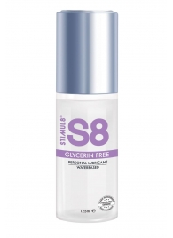 Лубрикант на водной основе S8 Glycerin Free без глицерина - 125 мл. - Stimul8 - купить с доставкой в Братске