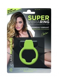 Люминесцентное эрекционное виброкольцо Super - Clara Morgane - в Братске купить с доставкой Люминесцентное эрекционное виброкольцо Super - Clara Morgane - в Братске купить с доставкой