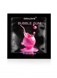 Саше съедобной оральной смазки OraLove с ароматом бабл-гам - 3 гр. - Биоритм - купить с доставкой в Братске