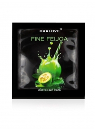 Саше съедобной оральной смазки OraLove с ароматом фейхоа - 3 гр. - Биоритм - купить с доставкой в Братске