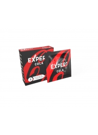 Презервативы с ароматом колы Expert Cola - 3 шт. - Expert - купить с доставкой в Братске