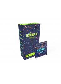 Светящиеся в темноте презервативы Expert Neon - 15 шт. - Expert - купить с доставкой в Братске
