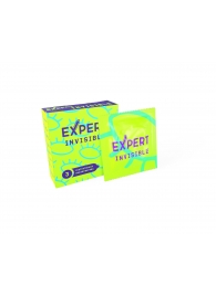 Ультратонкие презервативы Expert Invisible - 3 шт. - Expert - купить с доставкой в Братске