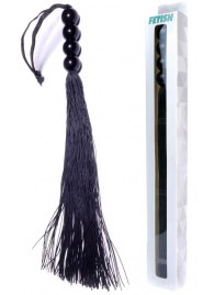 Черная силиконовая плеть - 37 см. - Boys of Toys - купить с доставкой в Братске