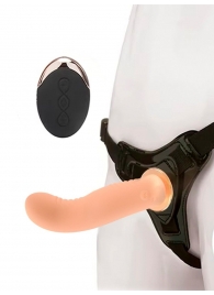 Женский вибрострапон со съемной насадкой и пультом ДУ - Erokay - купить с доставкой в Братске