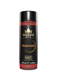 Массажное масло с согревающим эффектом Massage Oil Warming - 100 мл. - HOT - купить с доставкой в Братске