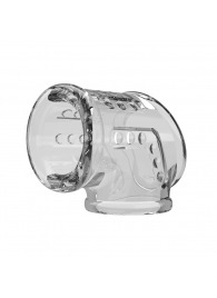 Прозрачная насадка на пенис и мошонку - Baile - в Братске купить с доставкой