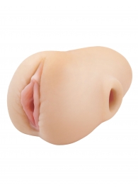 Телесный мастурбатор-вагина Pussy Pounder Squeeze Stroker - Pipedream - в Братске купить с доставкой