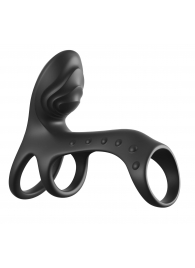 Черная насадка на пенис Ultimate Couples Cage Pro - Pipedream - в Братске купить с доставкой