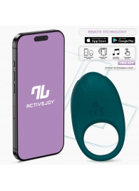 Зеленое интерактивное виброкольцо Ringo - Intoyou - в Братске купить с доставкой