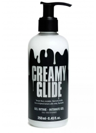Лубрикант на водной основе Creamy Glide с консистенцией спермы - 250 мл. - Strap-on-me - купить с доставкой в Братске