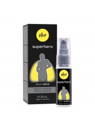 Пролонгатор-сыворотка pjur Superhero Delay Serum - 20 мл. - Pjur - купить с доставкой в Братске