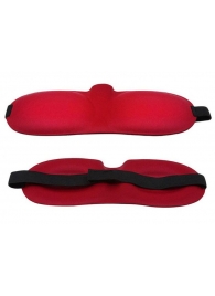 Красная глухая маска на резинке - Sitabella - купить с доставкой в Братске