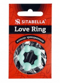 Цветное эрекционное кольцо с 5 бусинами Love Ring - Sitabella - в Братске купить с доставкой
