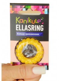 Цветное рельефное эрекционное кольцо Ellasring - Sitabella - в Братске купить с доставкой